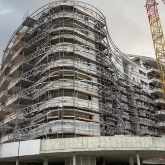 בניין מגורים ב''ש